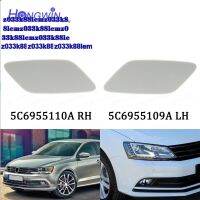 ฝาครอบหัวฉีดตัวล้างโคมหน้ารถยนต์หมวกเจ็ทสเปรย์น้ำแร่สำหรับ VW JETTA IV 162 1.4 1.6 2.0 2015 2016 2017 5C6955110A Z033k88lem