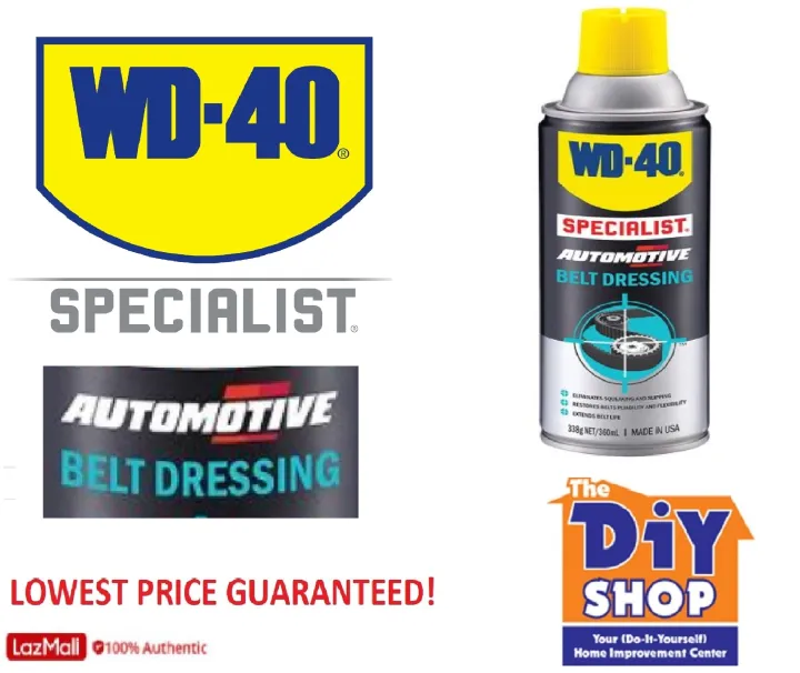 WD40 Specialist Auto Belt Dressing 360 mL wd40 automotive WD40 Lazada PH