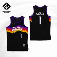 PHOENIX SUNS NBA 2022 BOOKER PAUL AYTON BRIDGES CROWDER FULL SUBLIMATED JERSEY