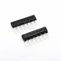 20PCS 7Pin Resistor Network Array 10K ohm A103J 10KR 7 PINS DIP Exclusion Network Resistor array A07-103J WATTY Electronics