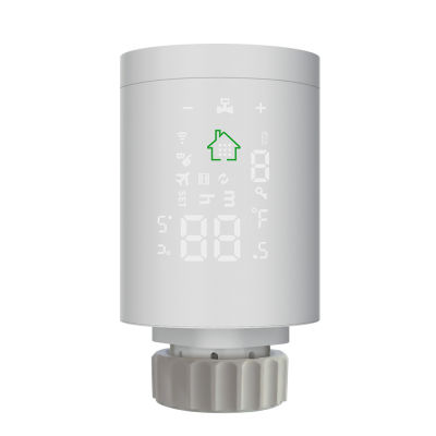 Tuya ZIGBEE3.0 Intelligent Radiator Actuator Programmable Thermostatic Radiator Valve Temperature Controller Voice Control via Alexa