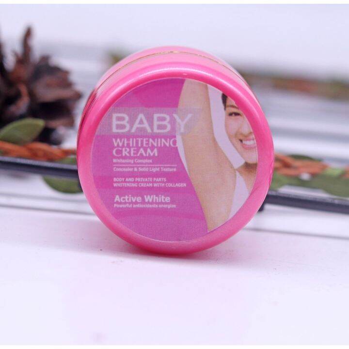 Baby Whitening Cream Complex body & private parts with collagen 10g