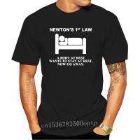 Tons First Law T Shirt A Body At Rest Wants To Stay At Rest Now Go Away Physical Nerd Tshirt