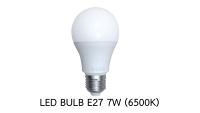 หลอดไฟ หลอดประหยัดไฟ มีความสว่างยาวนาน เปิดติดทันทีไม่มีกระพริบ LED BULB E27