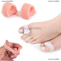 mishun318862 1คู่ซิลิโคนเจล Toe spacer คั่นเครื่องยืดยืดเครื่อง bunion ความเจ็บปวดบรรเทา