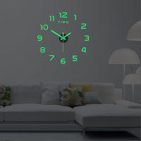 DIY Decorative Clock Wall Sticker Clock Scandinavian Minimalist Wall Clock Sofa Wall Decorative Clock DIY Acrylic Digital Clock