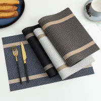 ชุด246ชิ้น Placemats โต๊ะรับประทานอาหาร Placemats ทนทานล้างทำความสะอาดได้พีวีซีตารางเสื่อแผ่นสำหรับโรงแรมจัดเลี้ยงพรรคตกแต่งบ้าน