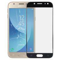 (กล้อง Li Xiu) สำหรับ Galaxy J3 (2017)/J330เลนส์กระจกหน้าจอด้านหน้าด้านนอก (สีดำ)