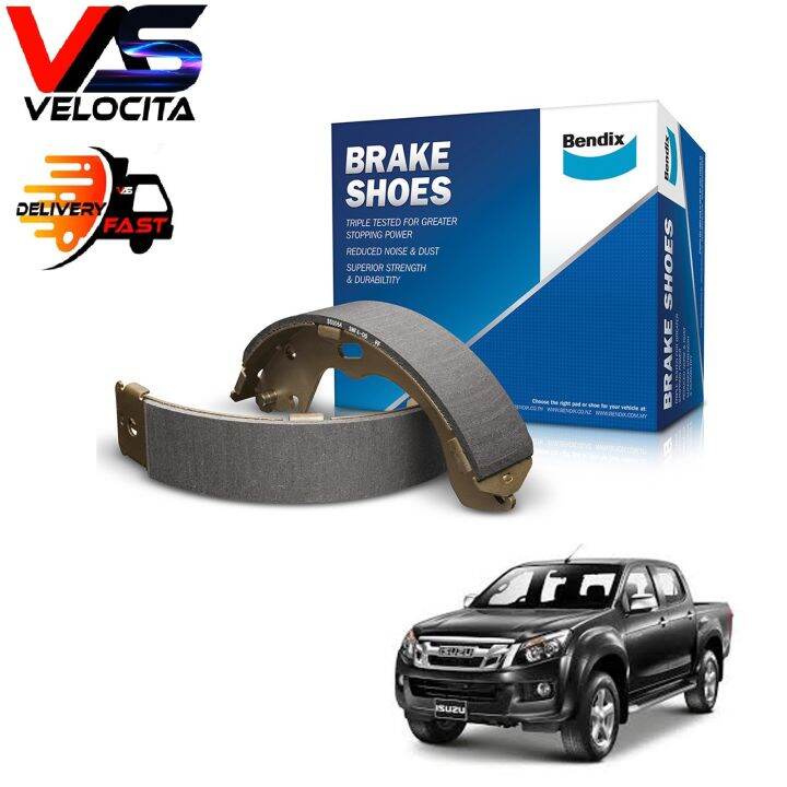 BENDIX BRAKE SHOE ISUZU DMAX RT50 MITSUBISHI TRITON 4X4 Lazada