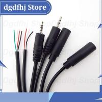 Dgdfhj Shop 25CM 2.5mm Mono 3pole 4pole Connector Cable Male Female Plug 3pin Extension Wire DIY Audio Repair Cable Adapter