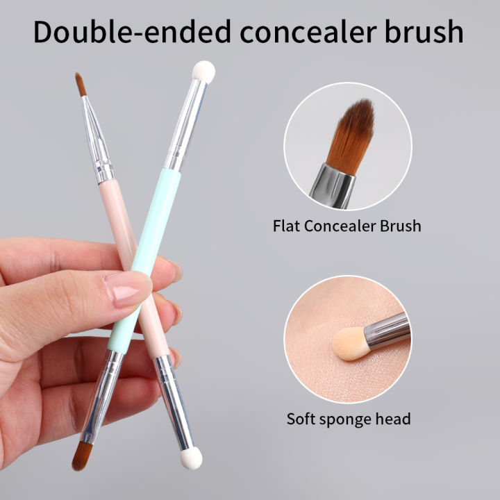 double-heads-sponges-concealer-brush-แปรงแต่งหน้าขายดี