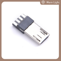 Warm Light 20ชิ้น4ขาแจ็คไมโคร USB ปลั๊กตัวผู้เชื่อมต่อพอร์ตซ็อกเก็ตปลั๊กเทอร์มินัล