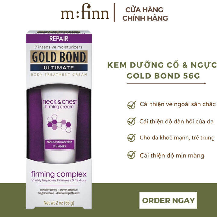 Kem dưỡng cho vùng cổ & ngực Gold Bond nect & chest cream 56g Lazada.vn