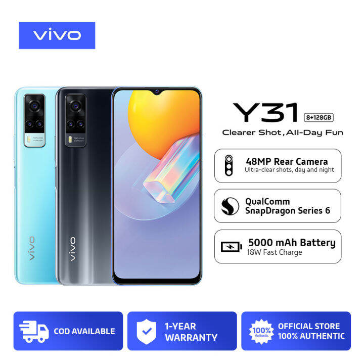 vivo y31 specs 8gb 128gb