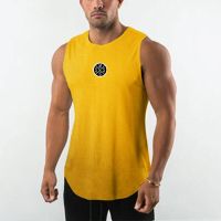 2023 Hot Style Mens Fitness Sleeveless Breathable Casual Tank Tops Summer Absorb Sweat Mesh Quick Dry Thin Cool Gym Clothing