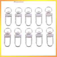 Hassanne 10pcs 13*34mm lobster clasp hooks สำหรับสร้อยคอและสร้อยข้อมือ DIY เครื่องประดับทำ