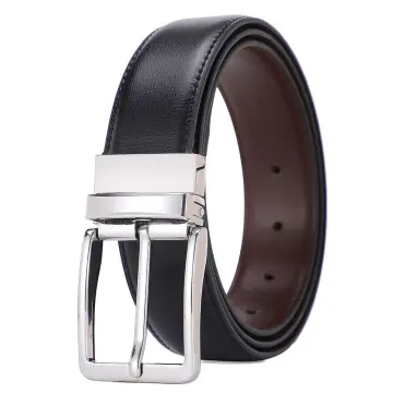 Off-White 3cm Leather Belt - Men - Black Belts