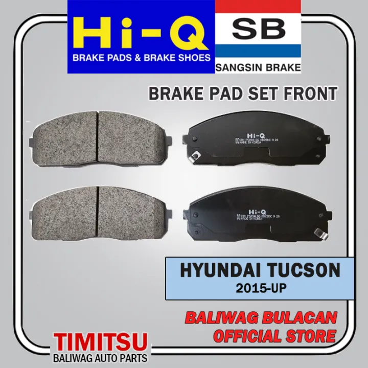 BRAKE PADS FRONT SET HYUNDAI TUCSON 2015UP PART NO. SP1844 HIQ