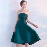 2022 Summer New Elegant Banquet Evening Dress Long Dress Slim Graduation Dress Strapless Dress Women