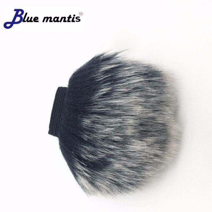 100-new-dhakamall-blue-mantis-outside-artificial-hair-fury-windshield-for-shure-mv88plus-dead-cat-windscreen-for-microphone-cover