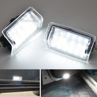 LED Courtesy Lamp Welcome Lights Car Accessories For Mercedes Benz W204 2011 2012 2013 2014 W212 4D 5D W176 W246 White Light