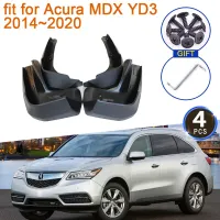 บังโคลนสำหรับ Acura MDX YD3 2014 ~ 2020อุปกรณ์เสริม2015 2016 2017 2018 2019พิทักษ์ F Lare โคลนพนังยามสาดด้านหน้าล้อหลัง