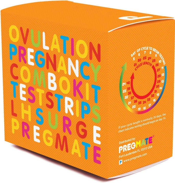 PREGMATE 50 Ovulation and 20 Pregnancy Test Strips Predictor Kit ...