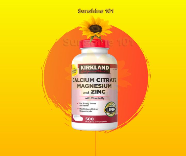 KIRKLAND CALCIUM MAGNESIUM ZINC 500 TABLETS Lazada PH
