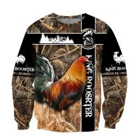 Beautiful King Rooster 3D All Over Printed Unisex Deluxe Hoodie Men Sweatshirt Zip Pullover Casual Jacket Tracksuit DW0270