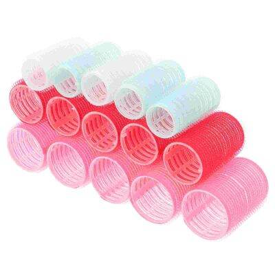 [HOT XIJXEXJWOEHJJ 516] ลูกกลิ้งผม Self Grip Curlers Roller Curlerstyling Bang Bangs Hairdressing Curling เครื่องมือขนาดเล็ก Lastic Rods Heatlarge Dressing