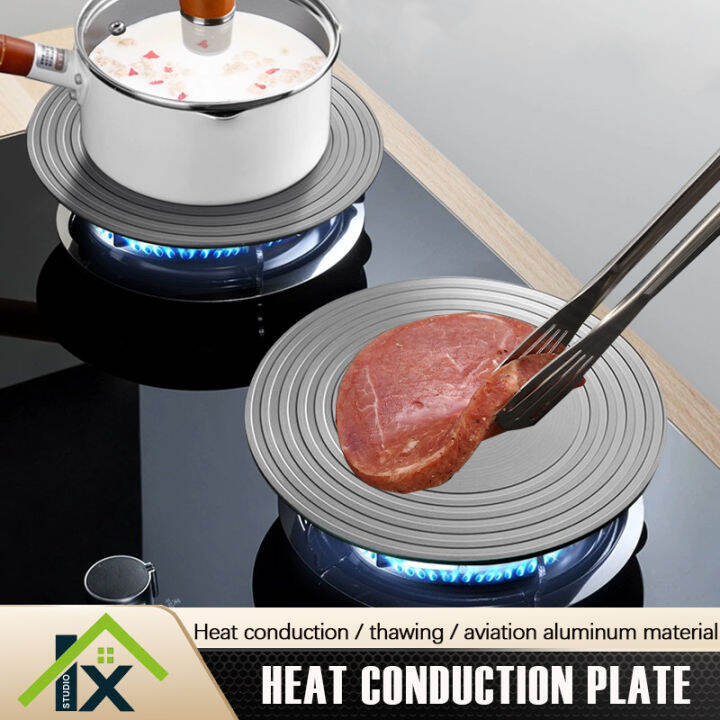 STUDIOVIX 28cm Heat Conductor 4mm Thickness Defrost Tray Aluminium