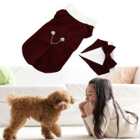 Dog Tuxedo Costume Elegant Pet Wedding Suit Jujube Red for Party for Halloween for Dogs for Pets