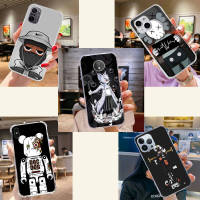 Flexible TPU เคสโทรศัพท์ หรับ iPhone 6 7 6s 13 8 12 5s 11 5 Mini Pro Plus SE Max Lite Pro PD-60 Kaws