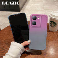 ROAZIC เคสสำหรับ ไล่ระดับสีแบบ VIVO Y36 5G เคสใส่โทรศัพท์ทีพียูอ่อนมีสีฝาหลังกันกระแทกรวมทุกอย่าง