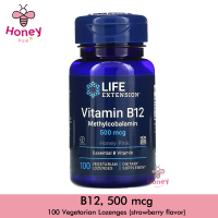 Life Extension, B12, 500 mcg, 100 Veg Lozenges