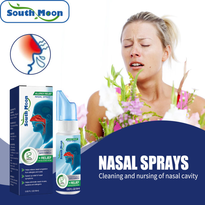 South Moon Sinusitis Nasal Spray Smooth Breathing Nose Health Care