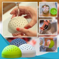 Silicone Gel Filter Water Filter Cover Silica Filter Funnel Multi-use Mini Colander Food Mesh Can Drainer Kitchen Accessories Colanders Food Strainers