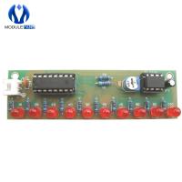 【YF】℗❂℗  NE555   CD4017 Practice Learing Kits Flashing Lights Module Generation Circuit PCB Board Suite