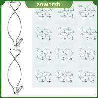 ZOWBRSH 50 Pcs เหล็กไร้สนิม คลิปติดเพดานแบบห้อย ทนทานต่อการใช้งาน ถอดออกได้ ตะขอม่านเพดาน ง่ายต่อการติดตั้ง เงินสีเงิน ตะขอแขวนเพดาน การตกแต่งงานแต่งงาน