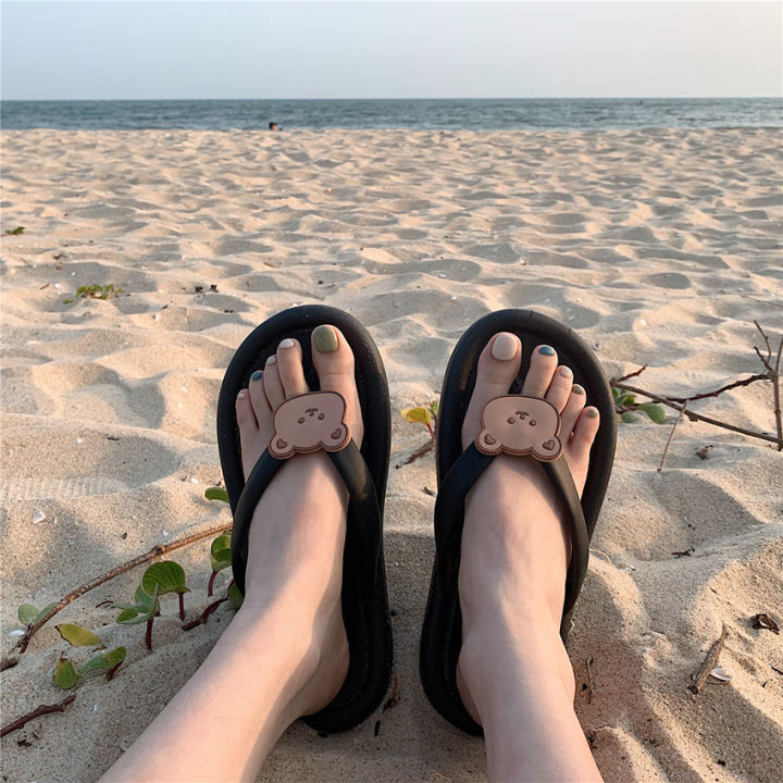 รองเท้าแตะ-รองเท้าแตะหูหนีบ-รองเท้าชายหาด-รุ่นใหม่ยางpe-น้ำหนักเบา-ไม่อับชื้น-size35-41รองเท้าแตะ-รองเท้าแตะ