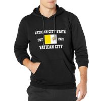 Men Women Hoodies Vatican City EST.1929 State Capital Hoodie Pullover Hooded Hip Hop Sweatshirt Cotton Unisex