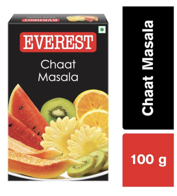 Everest Chaat Masala 100g เอเวอร์เรส ชาทมาซาล่า 100 กรัม.