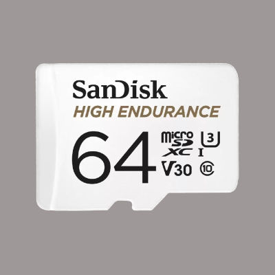 Sandisk High Endurance microSD 64GB Card