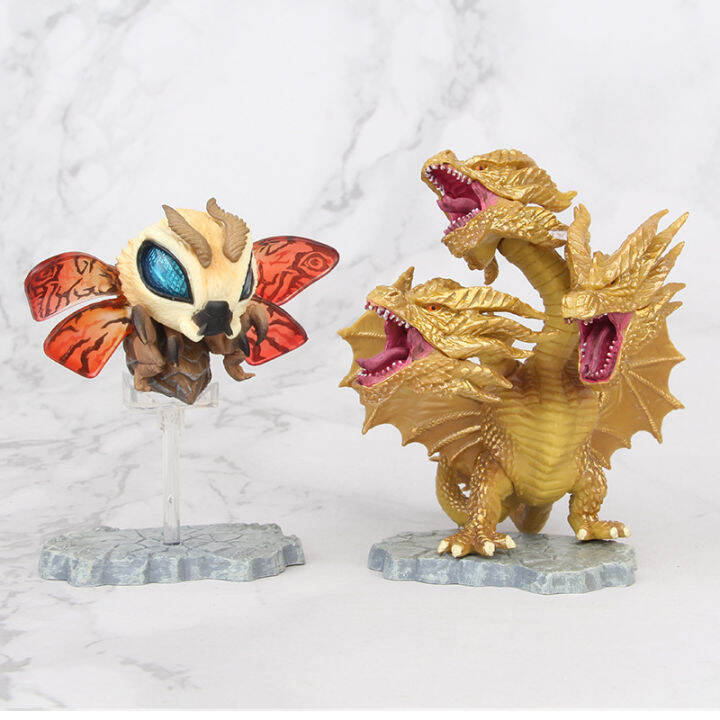 7ชิ้น-เซ็ต3-9ซม-godzilla-raton-mothra-king-gidola-q-รุ่นตุ๊กตาขยับแขนขาได้ของสะสม-pvc-ตุ๊กตาโมเดลของเล่นสำหรับชายของขวัญวันเกิดเด็กสำหรับเด็ก