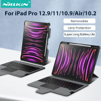 คีย์บอร์ด Untuk Pro 11 12.9 2022 Kes NILLKIN Kes untuk Air 4 5 10.9 2022 Perlindungan สำหรับ IP 10th รุ่น9th