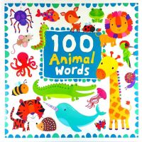 Good quality, great price 100 Animal Words Board book หนังสือเด็ก คำศัพท์ สัตว์ ภาษาอังกฤษ Board Book บอร์ดบุ๊ค #93913 [X0]