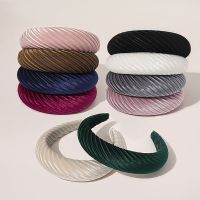 【CW】 Fashion Color Thicken Padded Headband for women Hairband Bezel Turban Wide Hair Hoop accessories Headwear