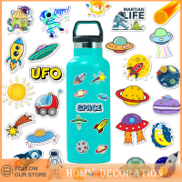 Shao 50pcs การ์ตูน Space Planet สติ๊กเกอร์แล็ปท็อปกระเป๋ากีตาร์สเก็ตบอร์ด decals