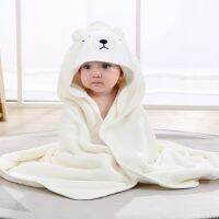 ❐☏ Snuggle Bunny Hooded Baby Towel 80x80cm - Extra Soft and Absorbent Bath Time Essential