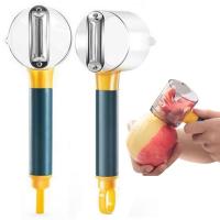 Multifunction Vegetable Peeler Stainless Steel Fruit Peeler With Container Household Melon Planer Kitchen Carrot Potato Peelers